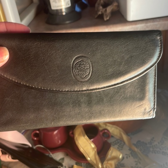 Mundi vintage authentic leather black wallet - Picture 2 of 9